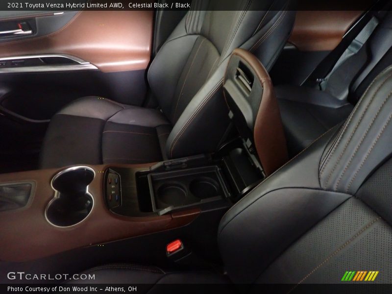 Celestial Black / Black 2021 Toyota Venza Hybrid Limited AWD
