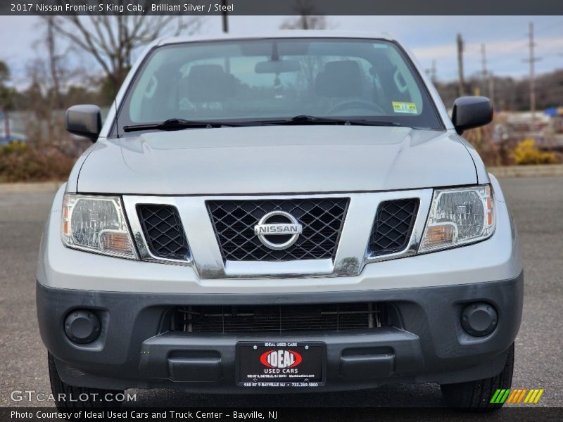 Brilliant Silver / Steel 2017 Nissan Frontier S King Cab