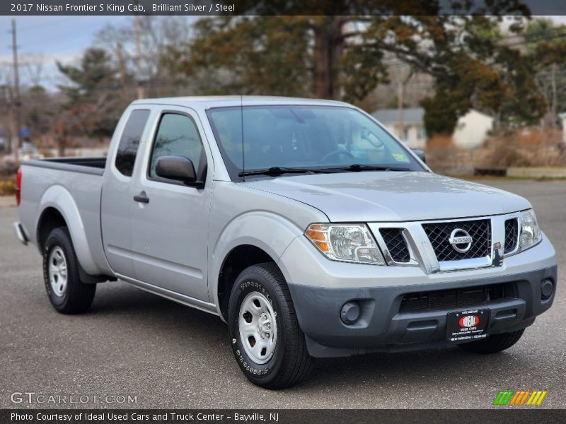  2017 Frontier S King Cab Brilliant Silver
