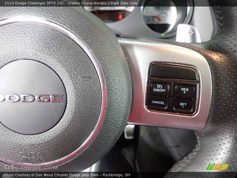 Granite Crystal Metallic / Dark Slate Gray 2014 Dodge Challenger SRT8 392