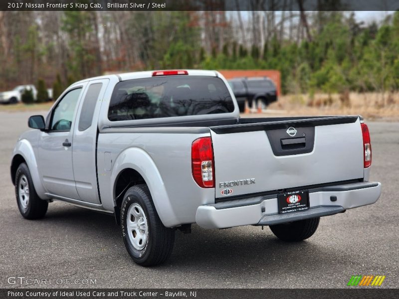  2017 Frontier S King Cab Brilliant Silver