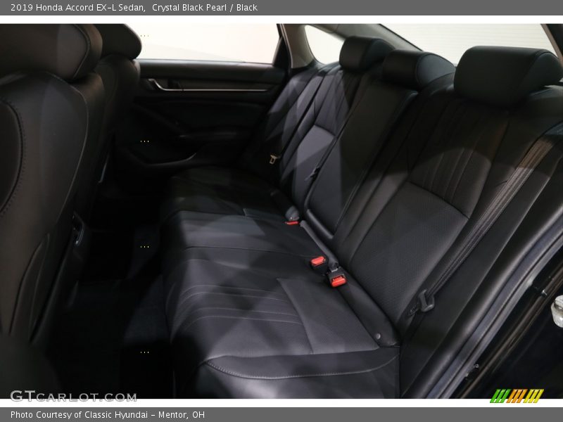 Crystal Black Pearl / Black 2019 Honda Accord EX-L Sedan