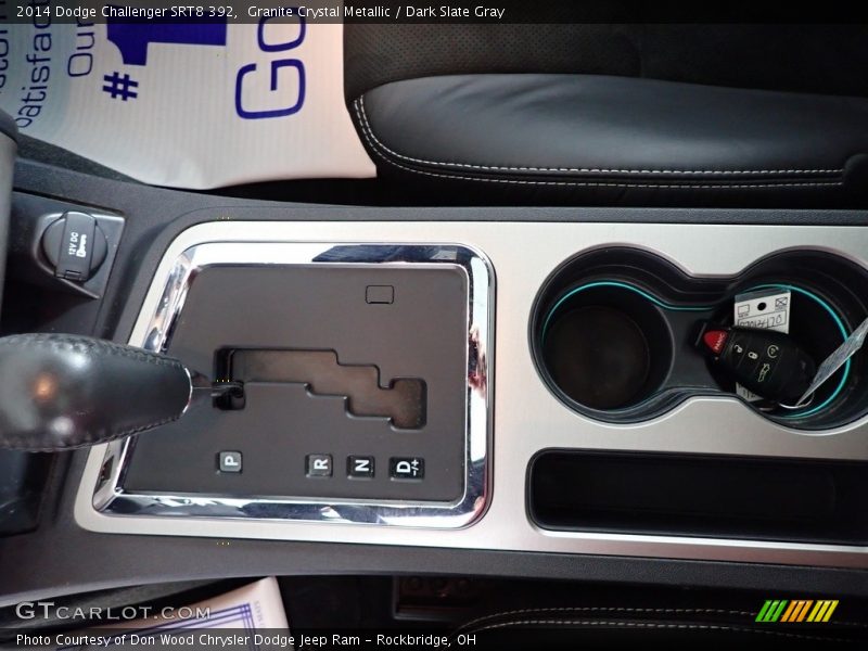 Granite Crystal Metallic / Dark Slate Gray 2014 Dodge Challenger SRT8 392