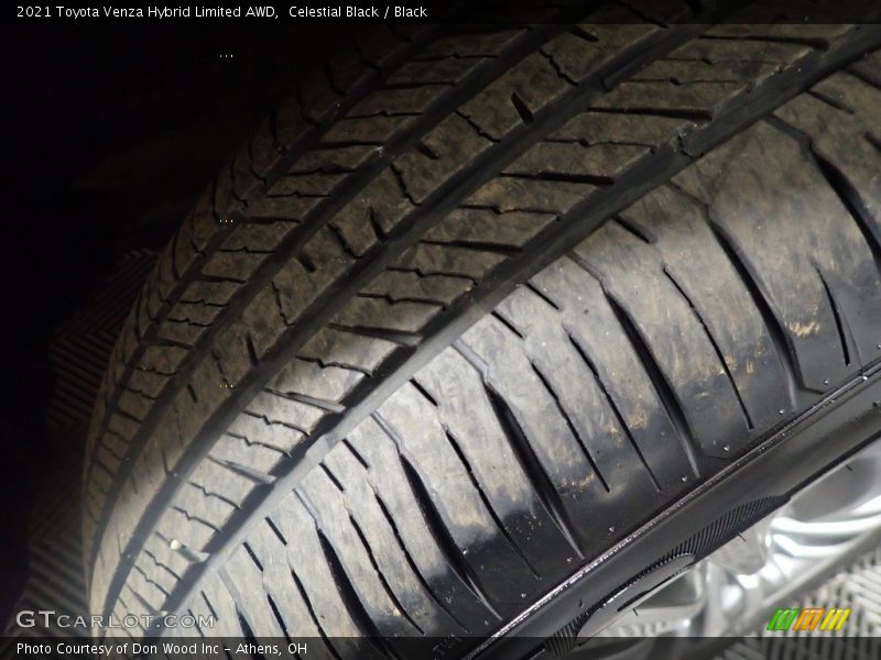 Celestial Black / Black 2021 Toyota Venza Hybrid Limited AWD