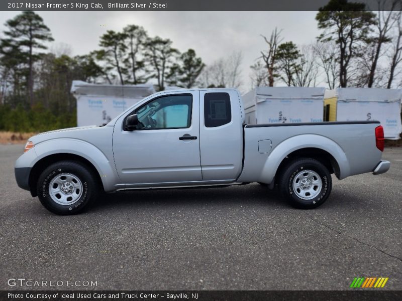  2017 Frontier S King Cab Brilliant Silver