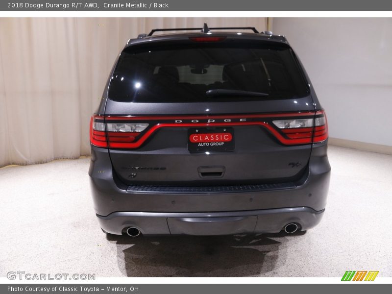 Granite Metallic / Black 2018 Dodge Durango R/T AWD
