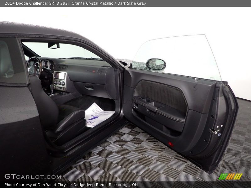 Granite Crystal Metallic / Dark Slate Gray 2014 Dodge Challenger SRT8 392