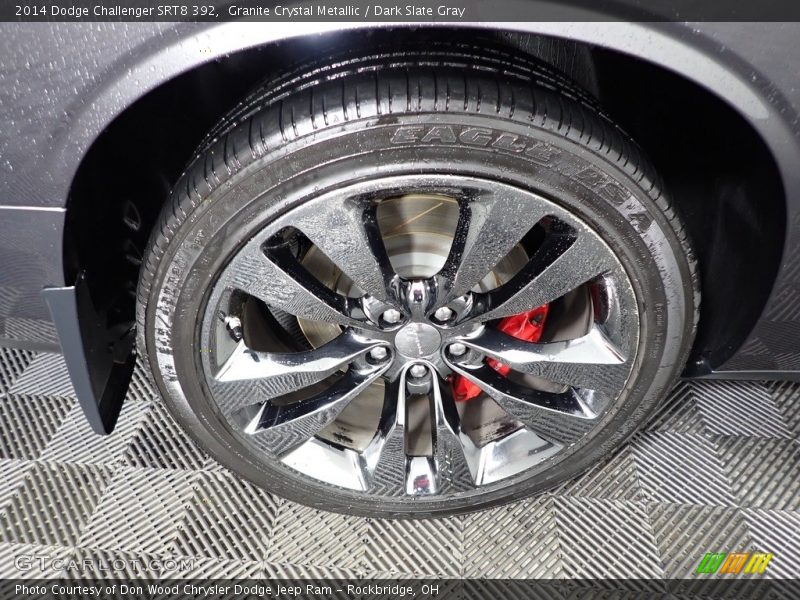 Granite Crystal Metallic / Dark Slate Gray 2014 Dodge Challenger SRT8 392