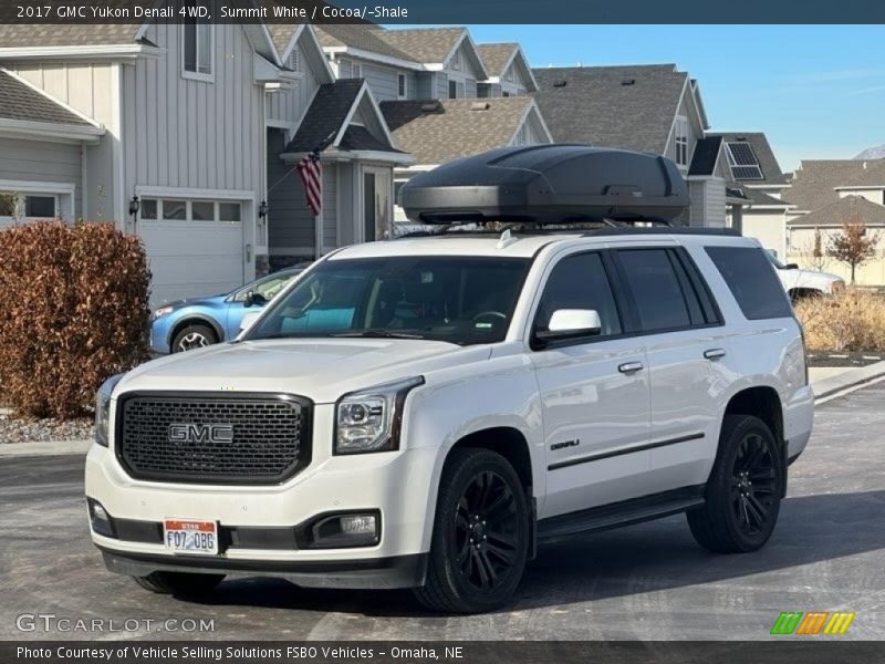 Summit White / Cocoa/­Shale 2017 GMC Yukon Denali 4WD