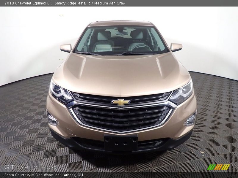 Sandy Ridge Metallic / Medium Ash Gray 2018 Chevrolet Equinox LT