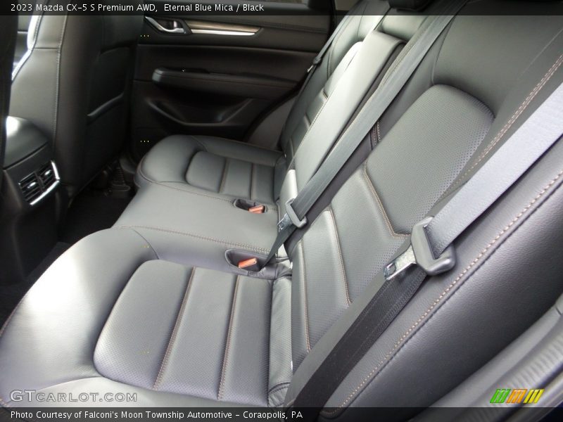 Eternal Blue Mica / Black 2023 Mazda CX-5 S Premium AWD