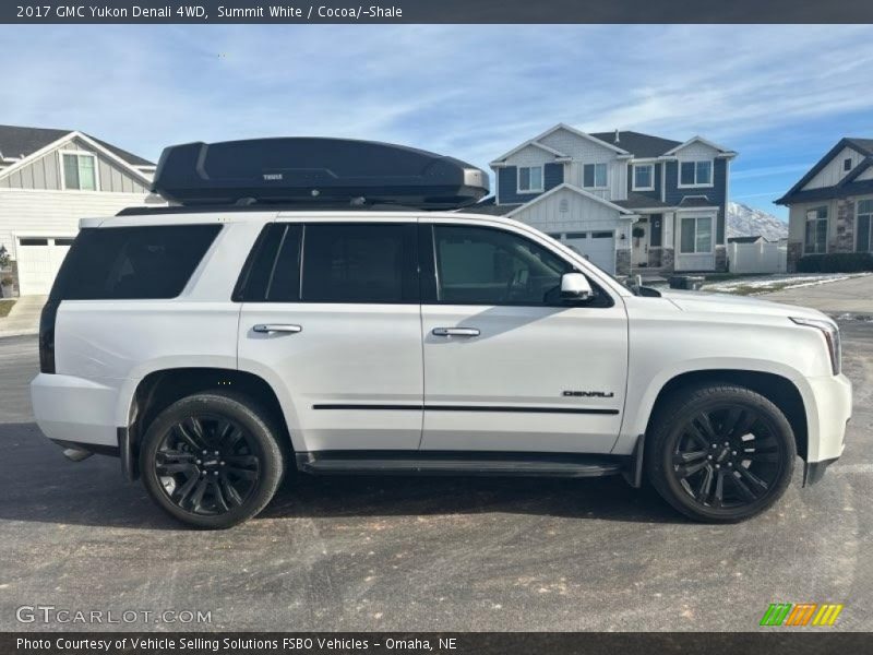 Summit White / Cocoa/­Shale 2017 GMC Yukon Denali 4WD