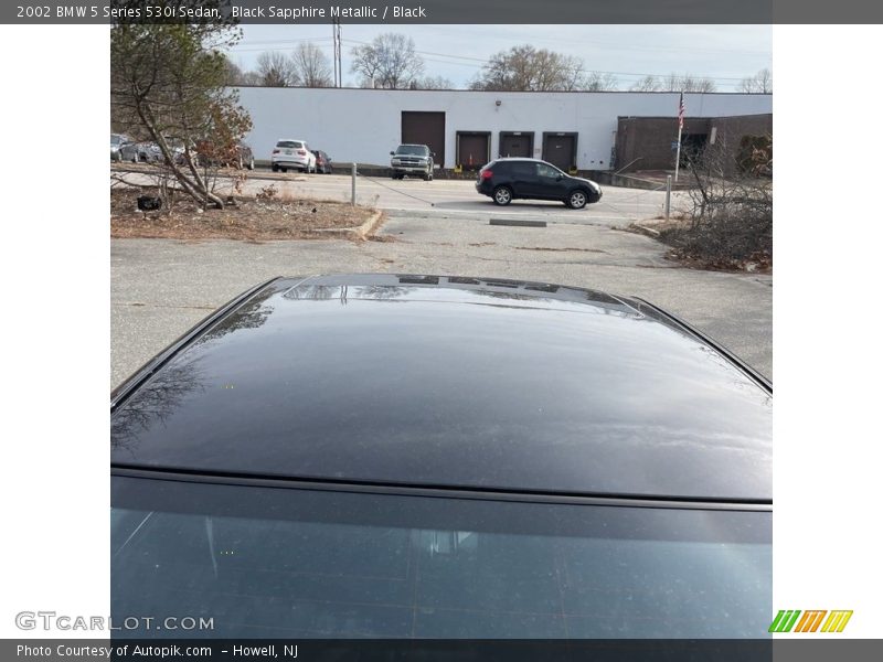 Black Sapphire Metallic / Black 2002 BMW 5 Series 530i Sedan