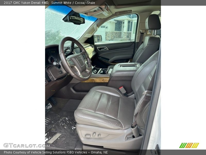 Summit White / Cocoa/­Shale 2017 GMC Yukon Denali 4WD