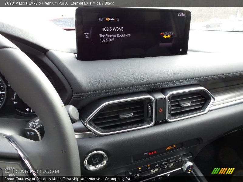 Eternal Blue Mica / Black 2023 Mazda CX-5 S Premium AWD