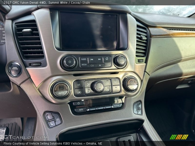 Summit White / Cocoa/­Shale 2017 GMC Yukon Denali 4WD