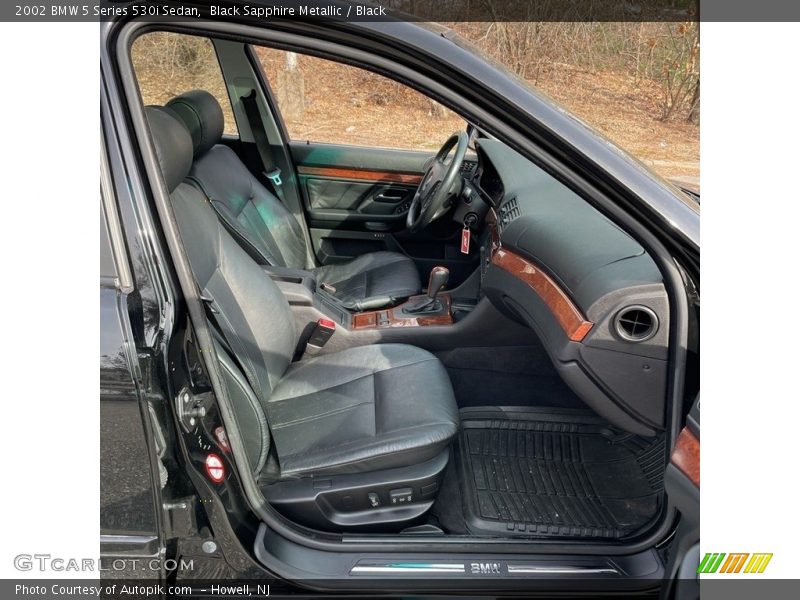 Black Sapphire Metallic / Black 2002 BMW 5 Series 530i Sedan