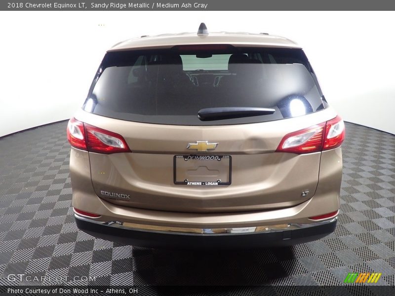 Sandy Ridge Metallic / Medium Ash Gray 2018 Chevrolet Equinox LT