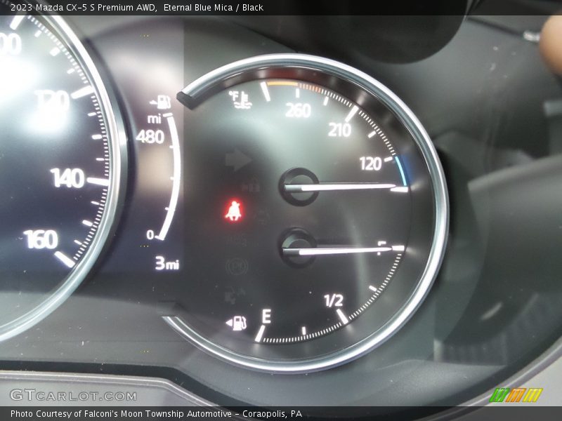Eternal Blue Mica / Black 2023 Mazda CX-5 S Premium AWD