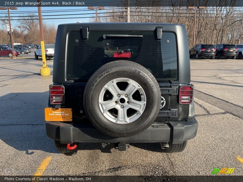 Black / Black 2015 Jeep Wrangler Sport 4x4