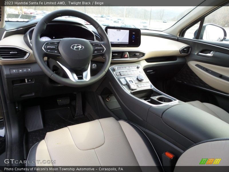  2023 Santa Fe Limited AWD Beige Interior