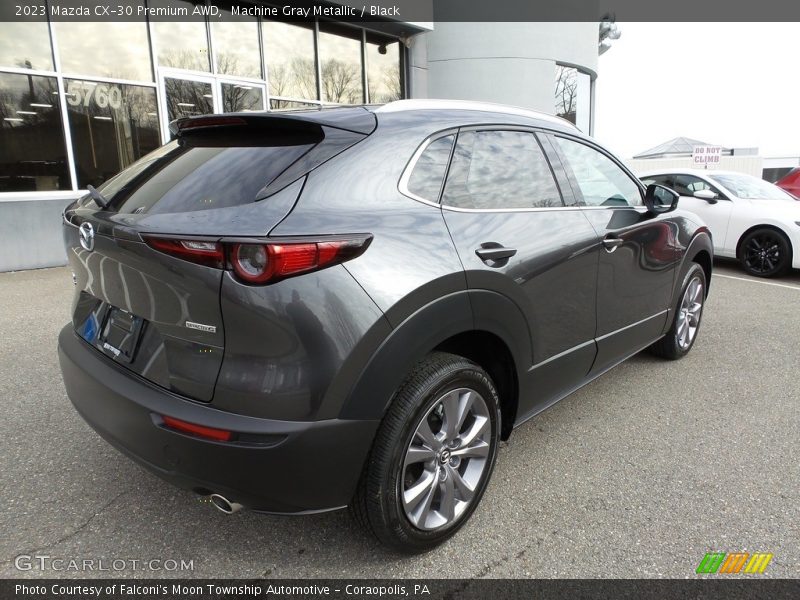 Machine Gray Metallic / Black 2023 Mazda CX-30 Premium AWD