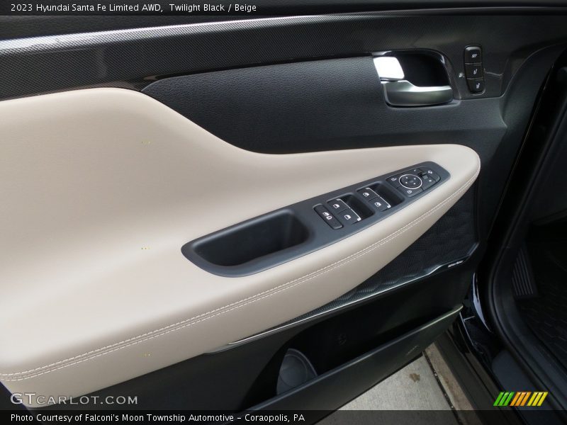 Door Panel of 2023 Santa Fe Limited AWD