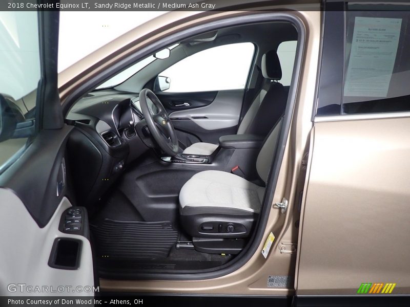 Sandy Ridge Metallic / Medium Ash Gray 2018 Chevrolet Equinox LT