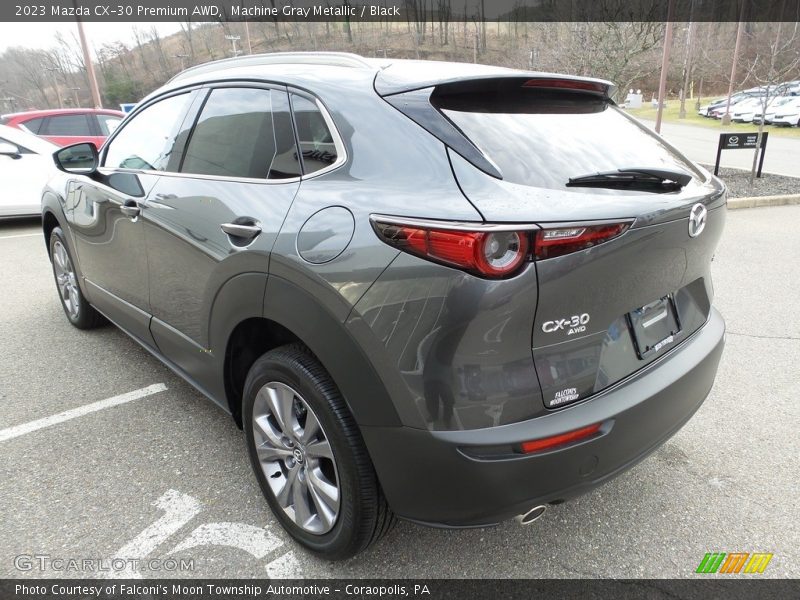 Machine Gray Metallic / Black 2023 Mazda CX-30 Premium AWD