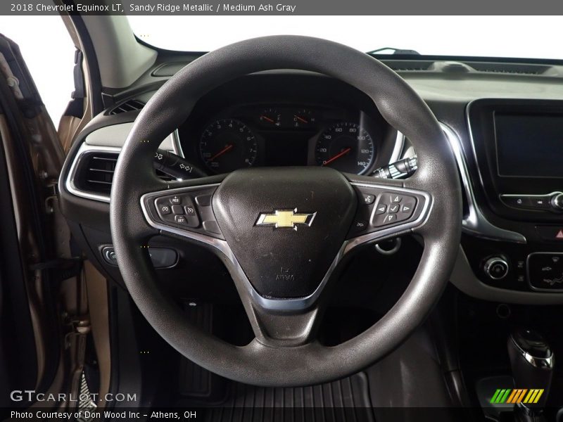 Sandy Ridge Metallic / Medium Ash Gray 2018 Chevrolet Equinox LT