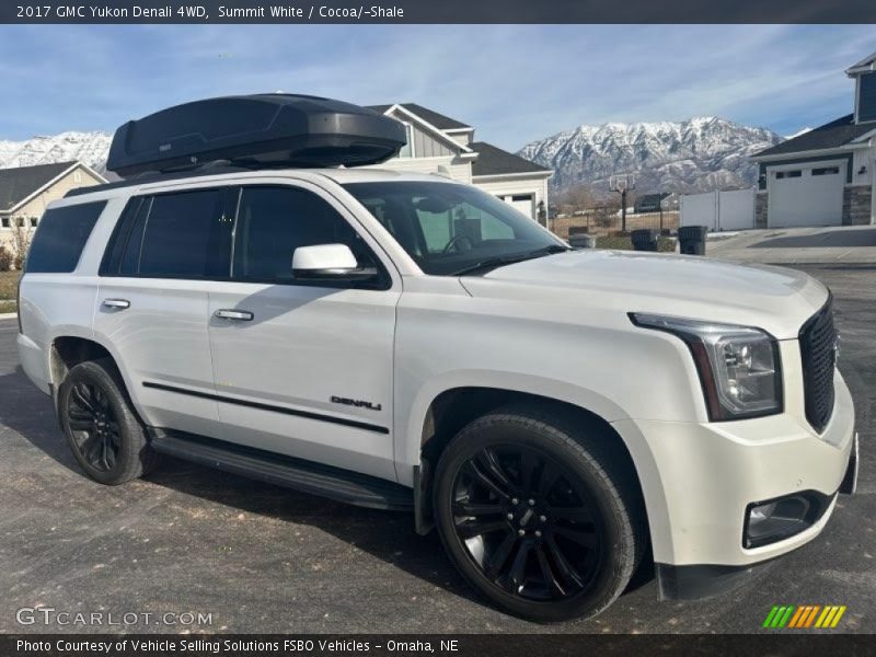 Summit White / Cocoa/­Shale 2017 GMC Yukon Denali 4WD