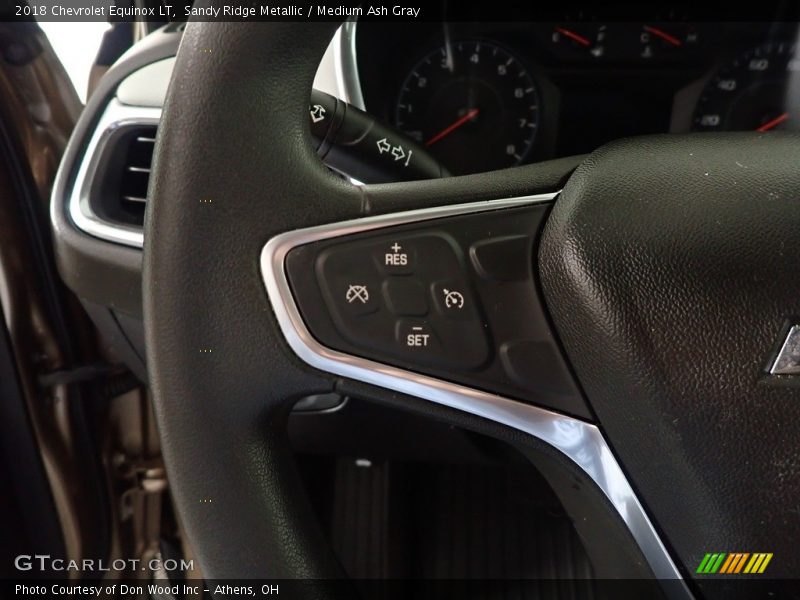 Sandy Ridge Metallic / Medium Ash Gray 2018 Chevrolet Equinox LT