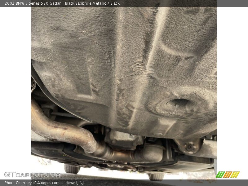 Black Sapphire Metallic / Black 2002 BMW 5 Series 530i Sedan