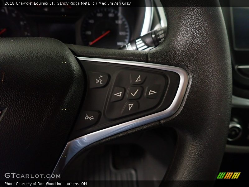 Sandy Ridge Metallic / Medium Ash Gray 2018 Chevrolet Equinox LT