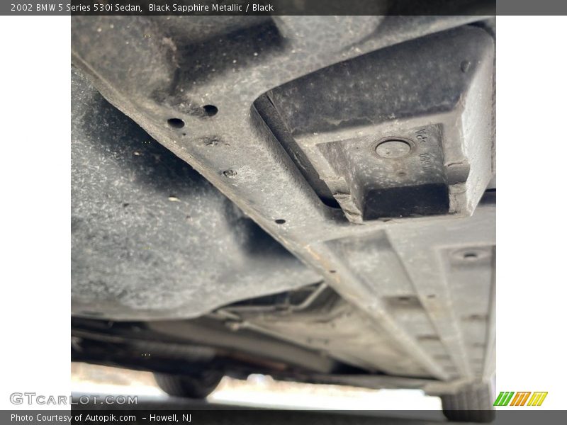 Black Sapphire Metallic / Black 2002 BMW 5 Series 530i Sedan