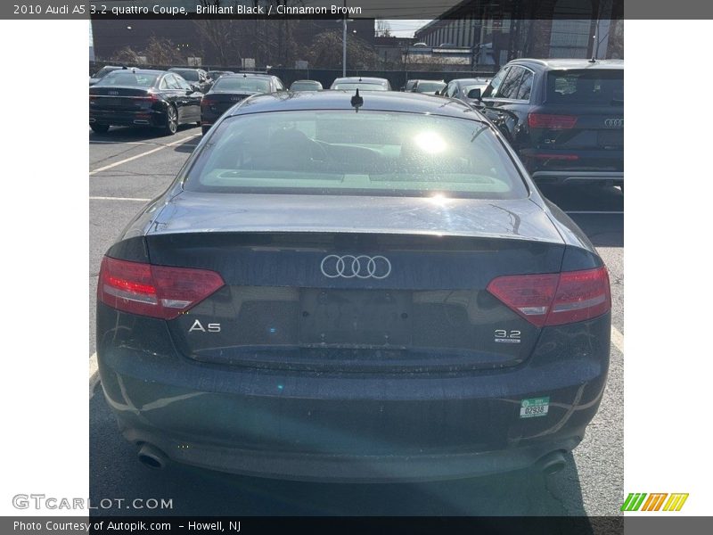 Brilliant Black / Cinnamon Brown 2010 Audi A5 3.2 quattro Coupe
