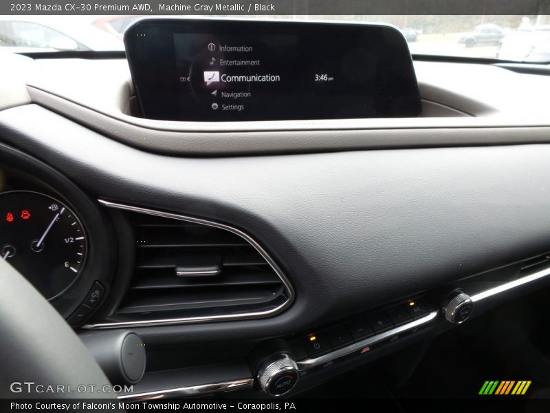 Machine Gray Metallic / Black 2023 Mazda CX-30 Premium AWD