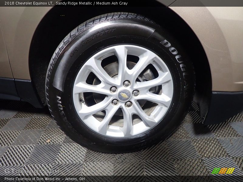 Sandy Ridge Metallic / Medium Ash Gray 2018 Chevrolet Equinox LT