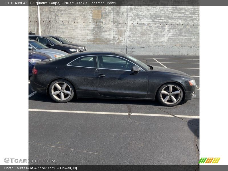 Brilliant Black / Cinnamon Brown 2010 Audi A5 3.2 quattro Coupe