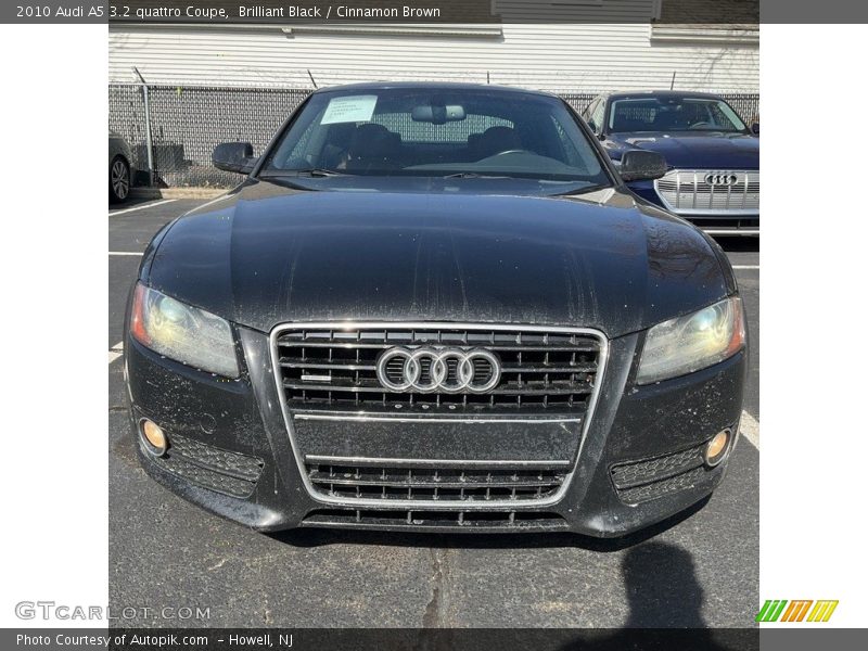 Brilliant Black / Cinnamon Brown 2010 Audi A5 3.2 quattro Coupe
