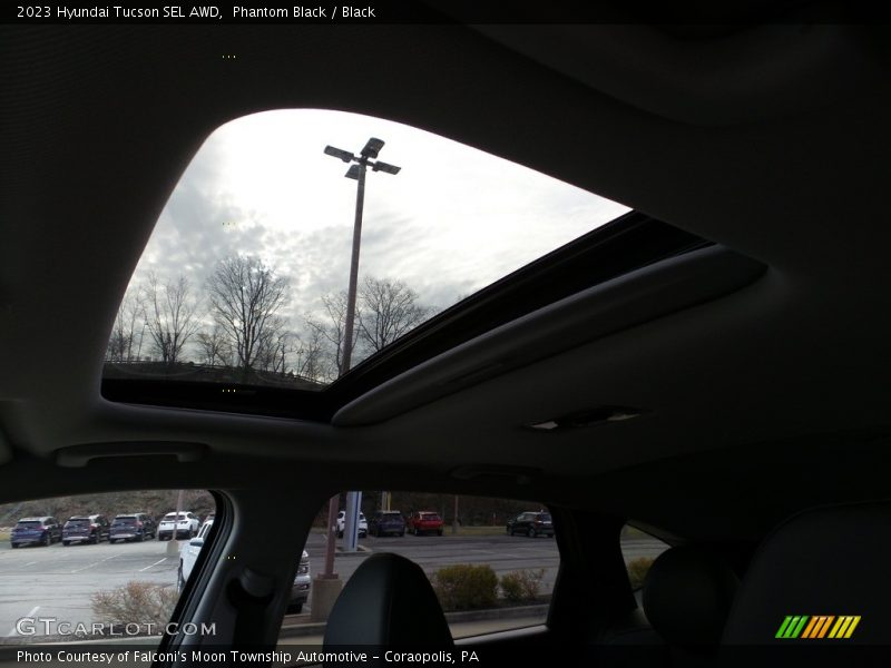 Sunroof of 2023 Tucson SEL AWD