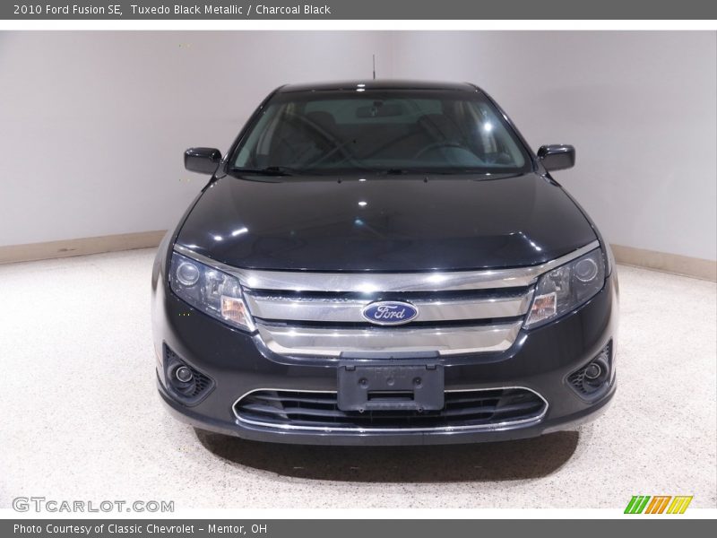 Tuxedo Black Metallic / Charcoal Black 2010 Ford Fusion SE