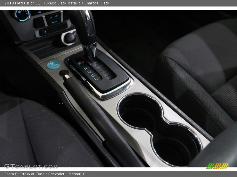 Tuxedo Black Metallic / Charcoal Black 2010 Ford Fusion SE