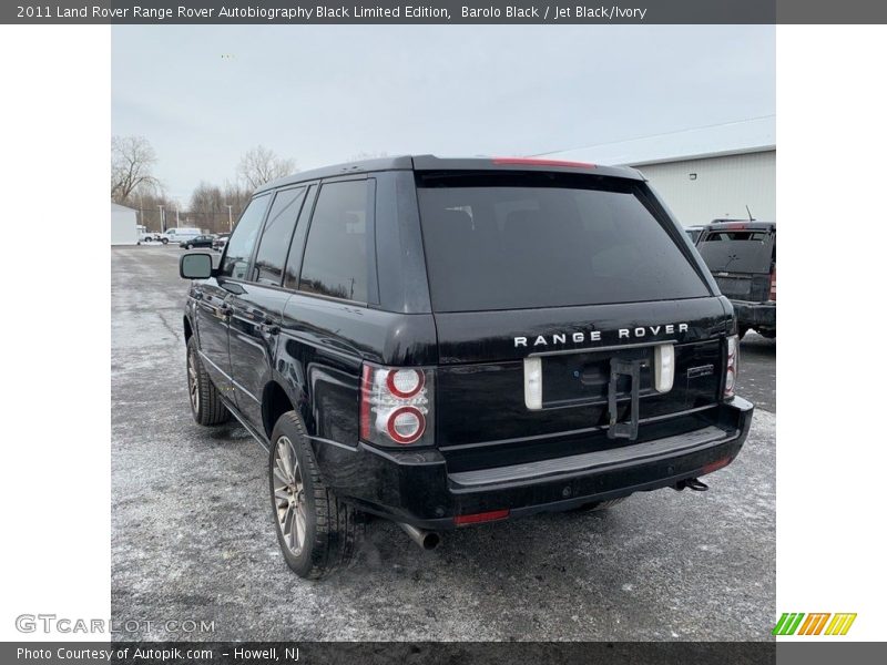 Barolo Black / Jet Black/Ivory 2011 Land Rover Range Rover Autobiography Black Limited Edition