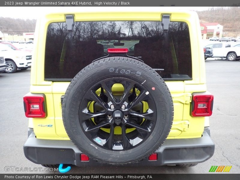  2023 Wrangler Unlimited Sahara 4XE Hybrid Wheel