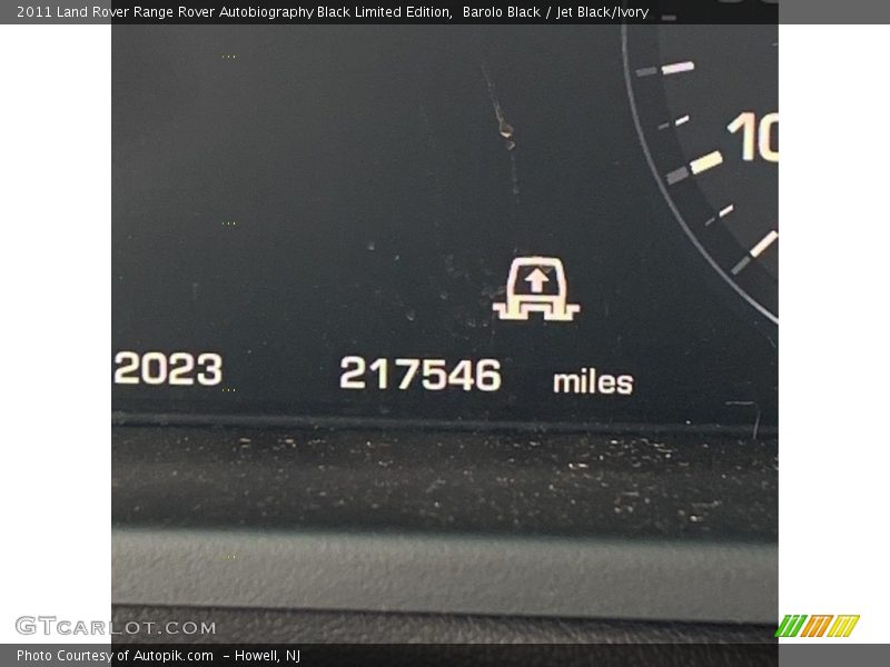 Barolo Black / Jet Black/Ivory 2011 Land Rover Range Rover Autobiography Black Limited Edition