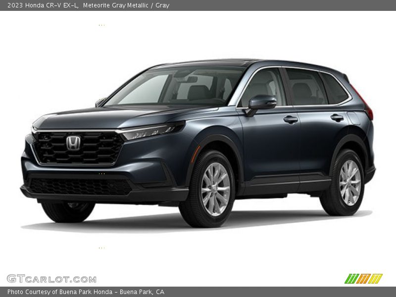 Meteorite Gray Metallic / Gray 2023 Honda CR-V EX-L