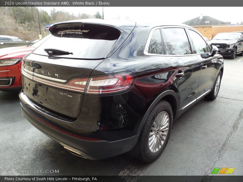 Infinite Black / Ebony 2020 Lincoln Nautilus Standard AWD