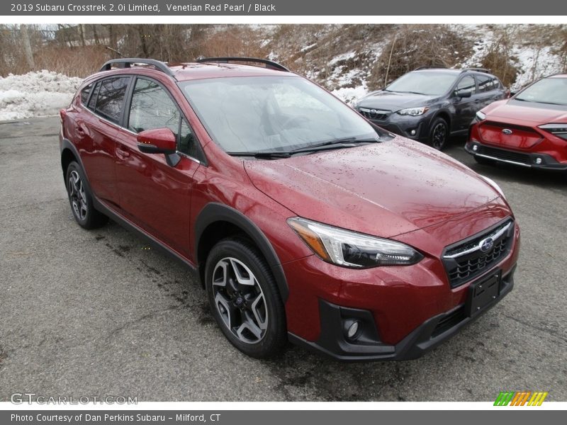 Venetian Red Pearl / Black 2019 Subaru Crosstrek 2.0i Limited