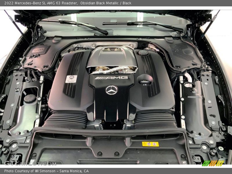  2022 SL AMG 63 Roadster Engine - 4.0 Liter DI biturbo DOHC 32-Valve VVT V8